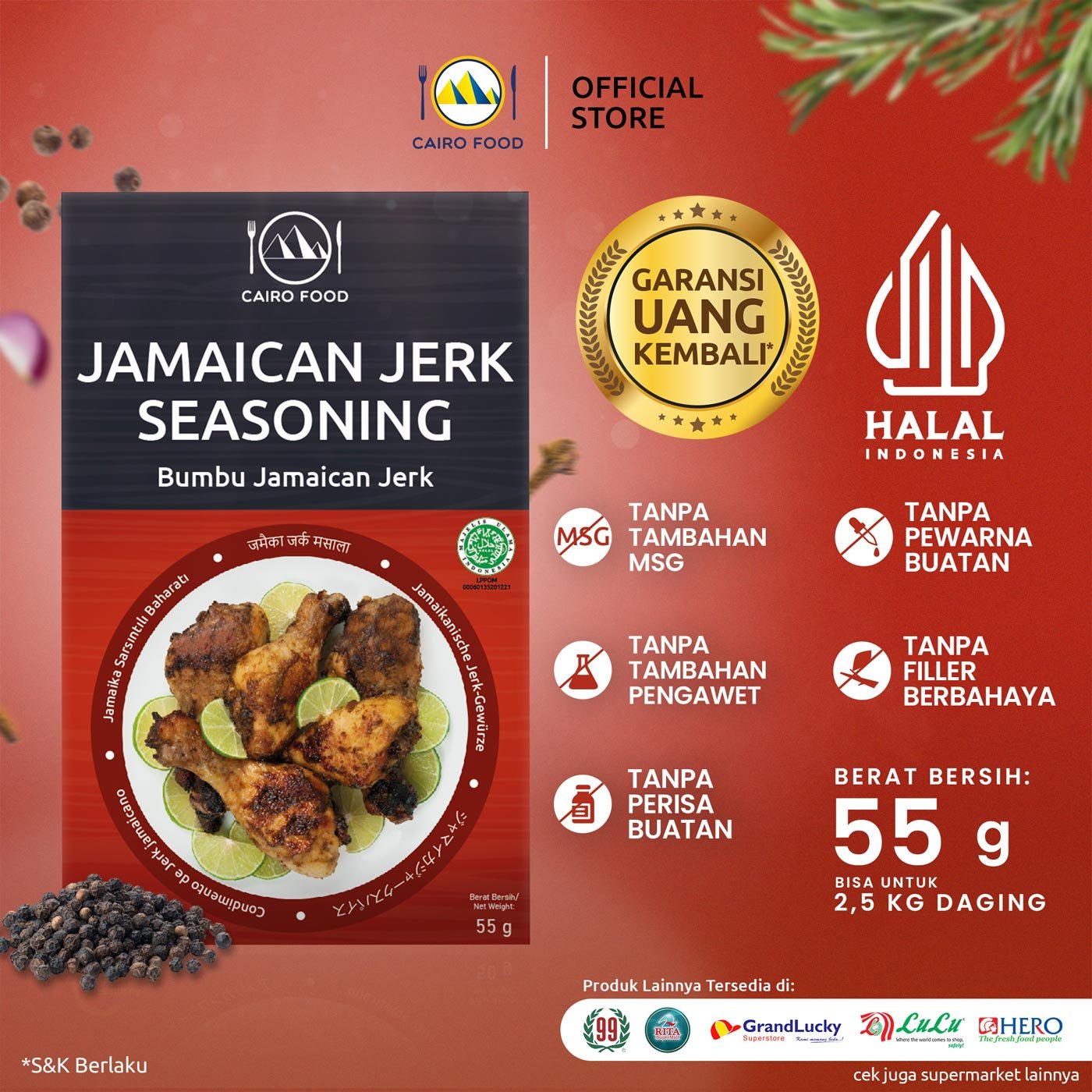 Jamaican Jerk Seasoning (Bumbu Jamaican Jerk)