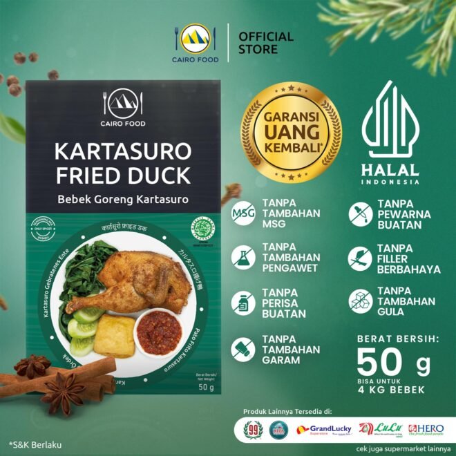 Kartasuro Fried Duck Seasoning (Bumbu Bebek Goreng Kartasuro)