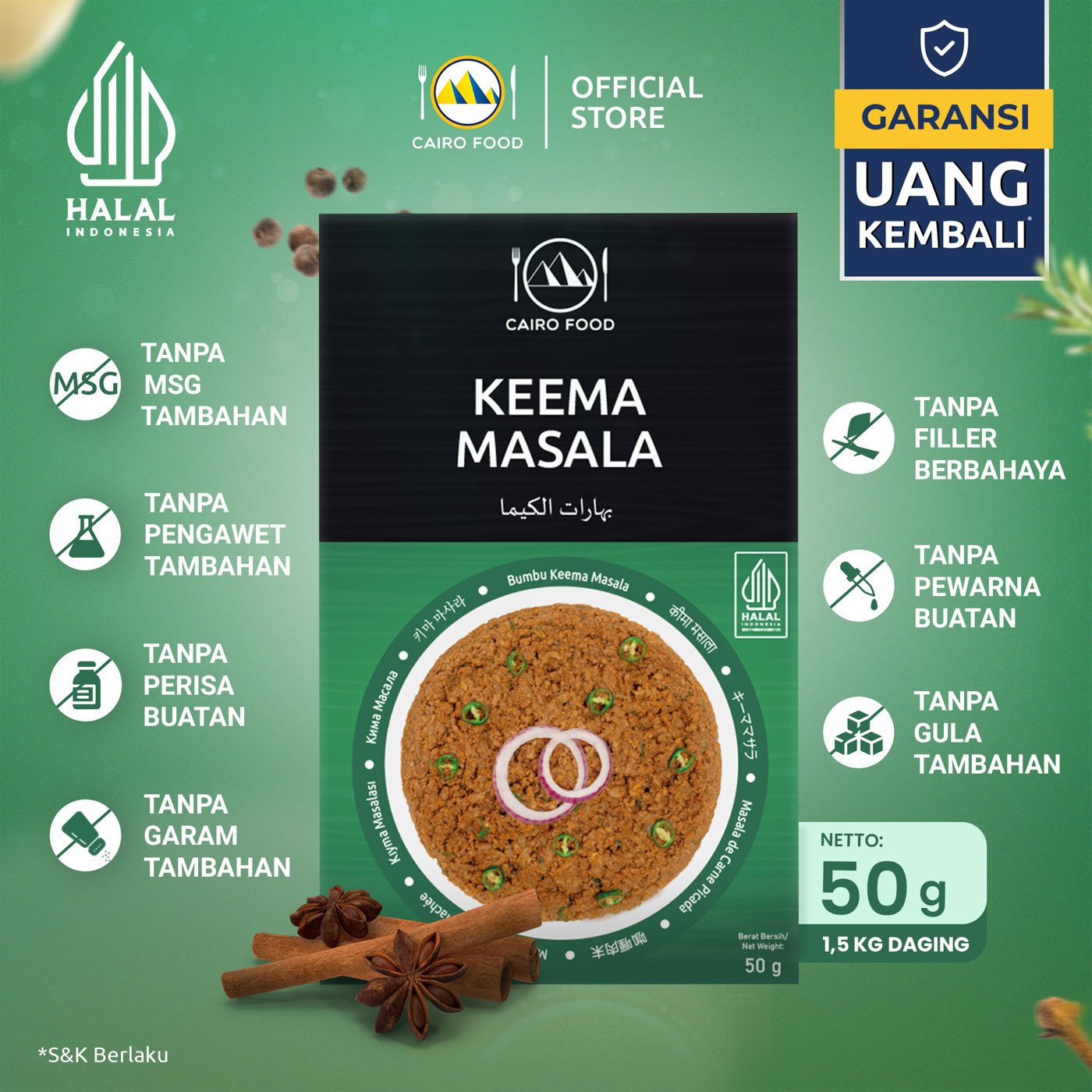 Keema Masala (Bumbu Keema Masala)
