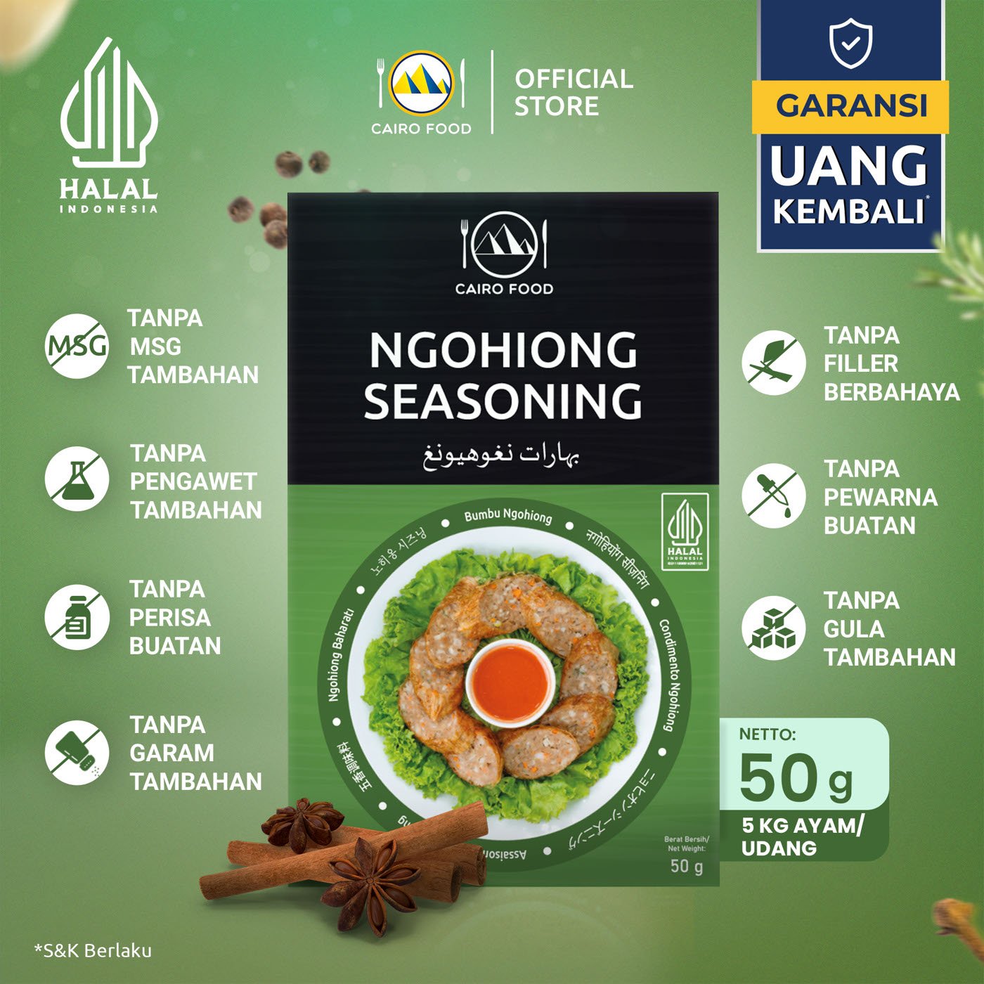 Ngohiong Seasoning (Bumbu Ngohiong)