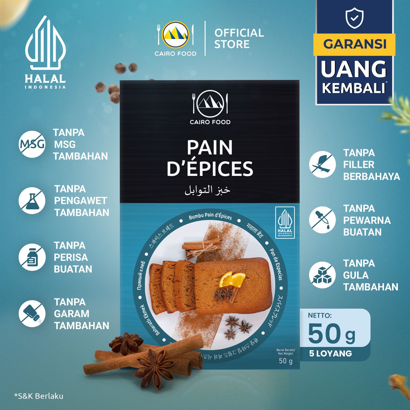 Pain d'Épices (Bumbu Pain d'Épices)