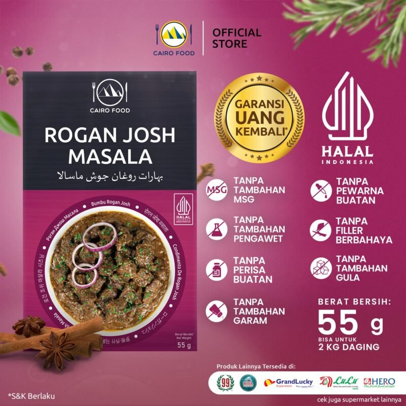 Rogan Josh Masala (Bumbu Rogan Josh)