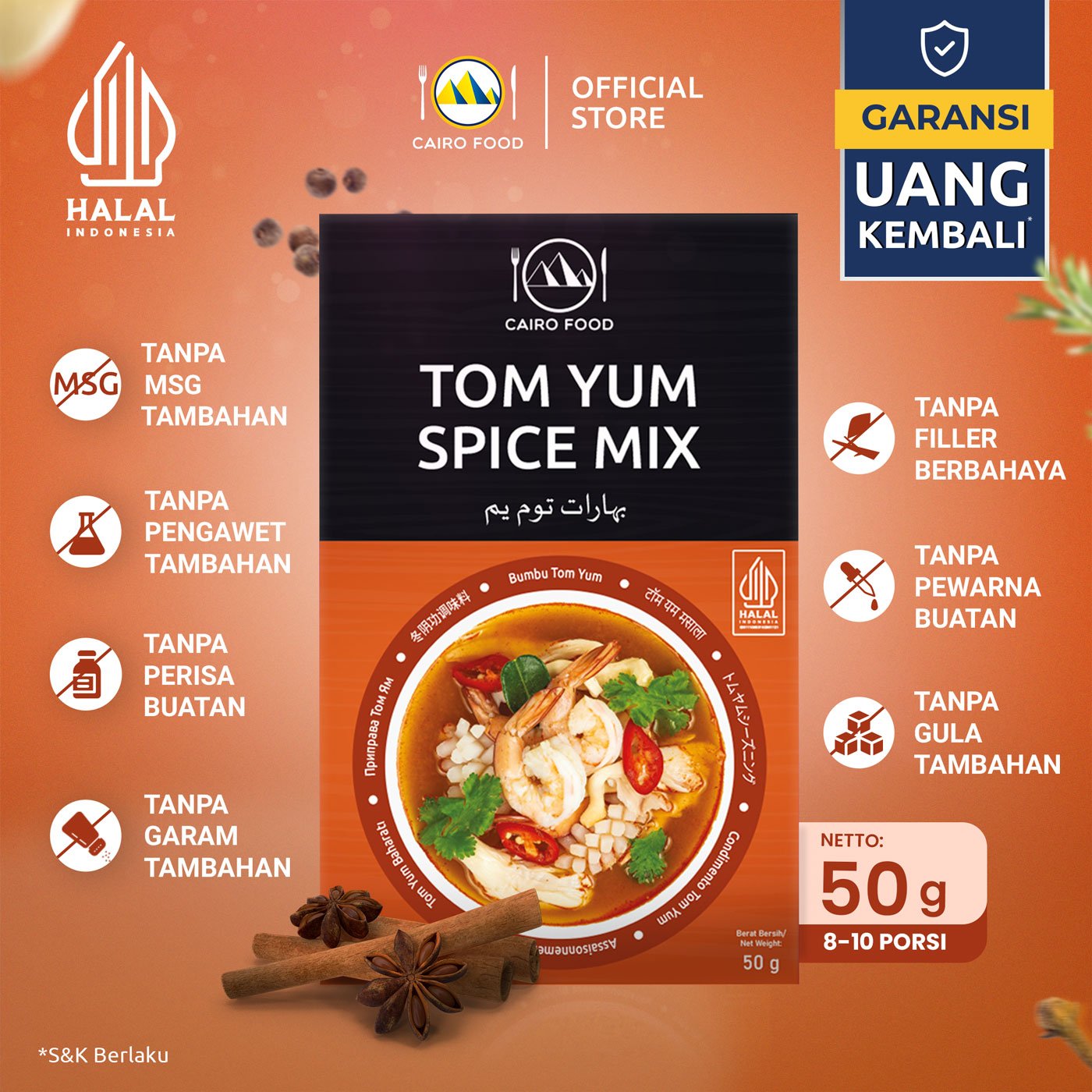 Tom Yum Seasoning (Bumbu Tom Yum)