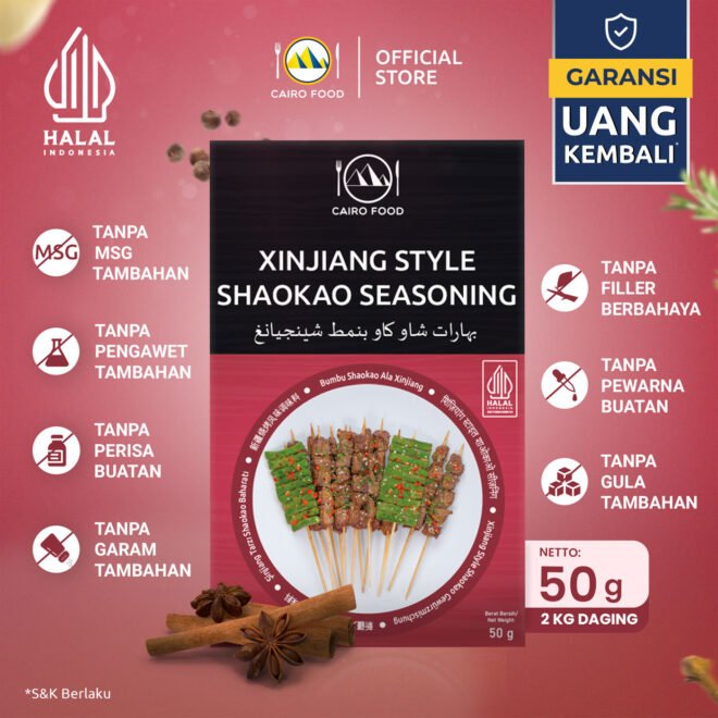 Xinjiang Style Shaokao Seasoning (Bumbu Shaokao ala Xinjiang)