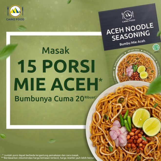 Aceh Noodle Seasoning (Bumbu Mie Aceh)