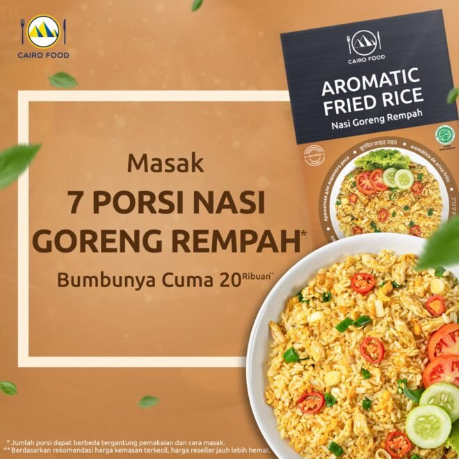 Aromatic Fried Rice Seasoning (Nasi Goreng Rempah Aromatic)