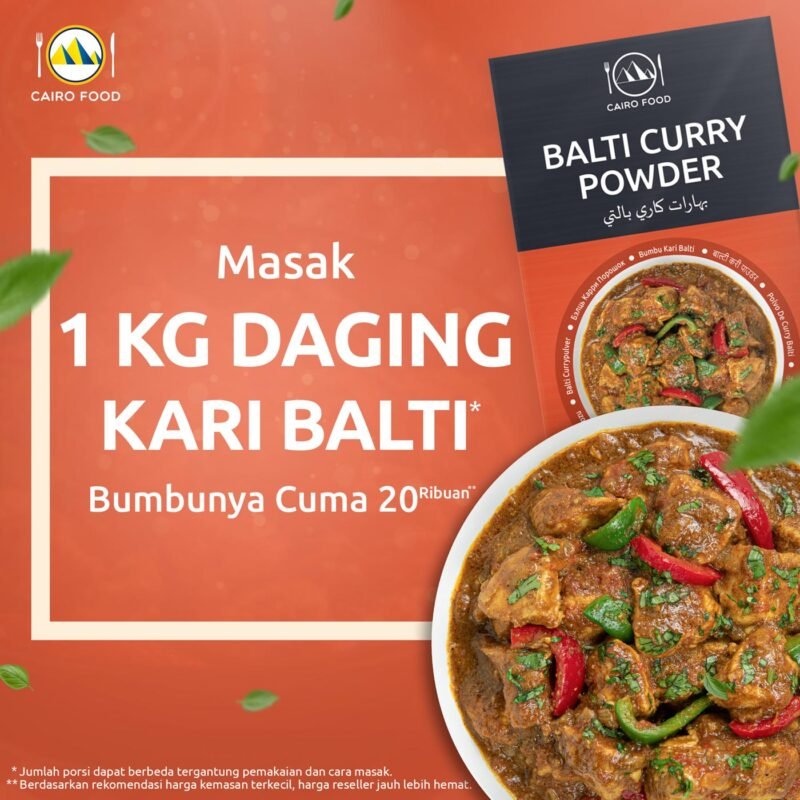 Balti Curry Powder (Bumbu Kari Balti)