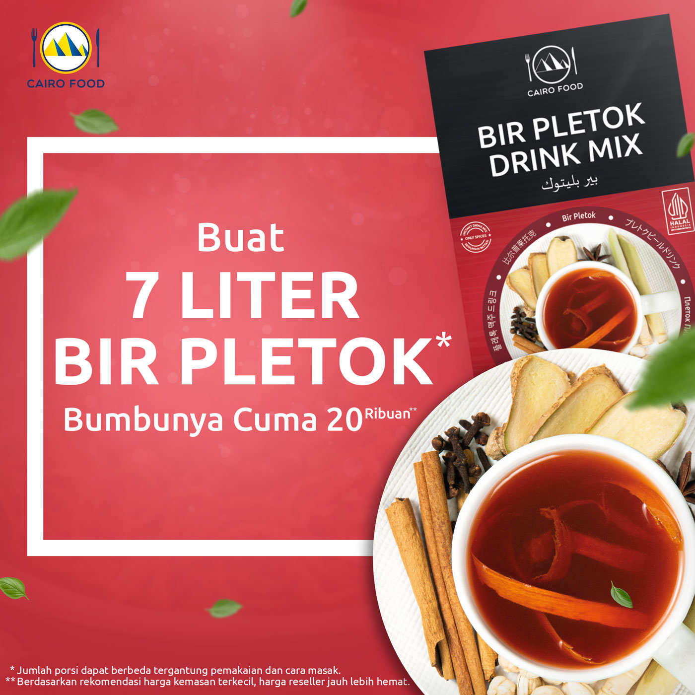 ebc porsi harga bir pletok drink