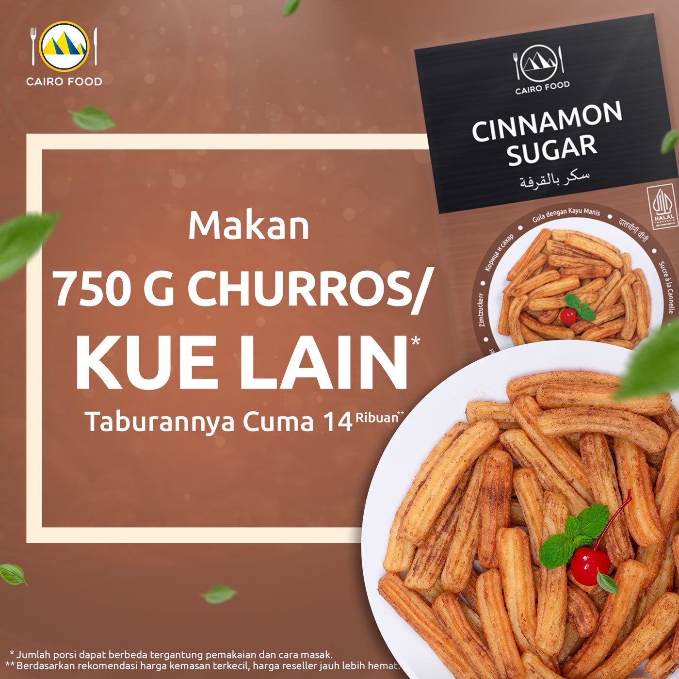 Cinnamon Sugar (Gula dengan Kayu Manis)