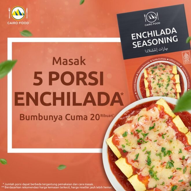 Enchilada Seasoning (Bumbu Enchilada)