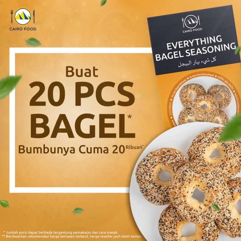 Everything Bagel Seasoning (Bumbu Everything Bagel)