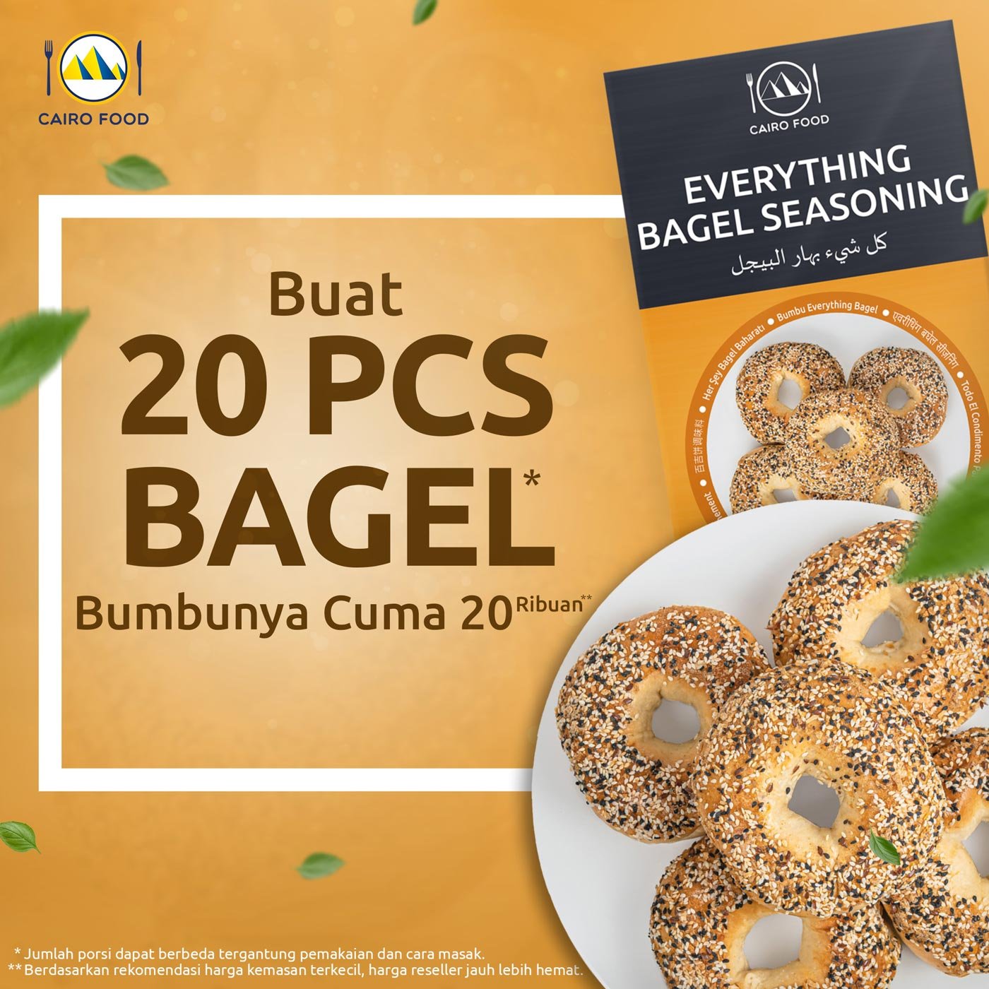 Everything Bagel Seasoning (Bumbu Everything Bagel) Everything Bagel Seasoning (Bumbu Everything Bagel)