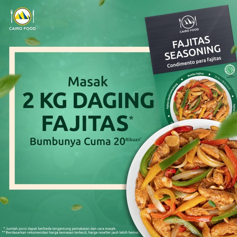 Fajitas Seasoning (Bumbu Fajitas)