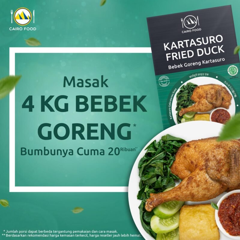 Kartasuro Fried Duck Seasoning (Bumbu Bebek Goreng Kartasuro)