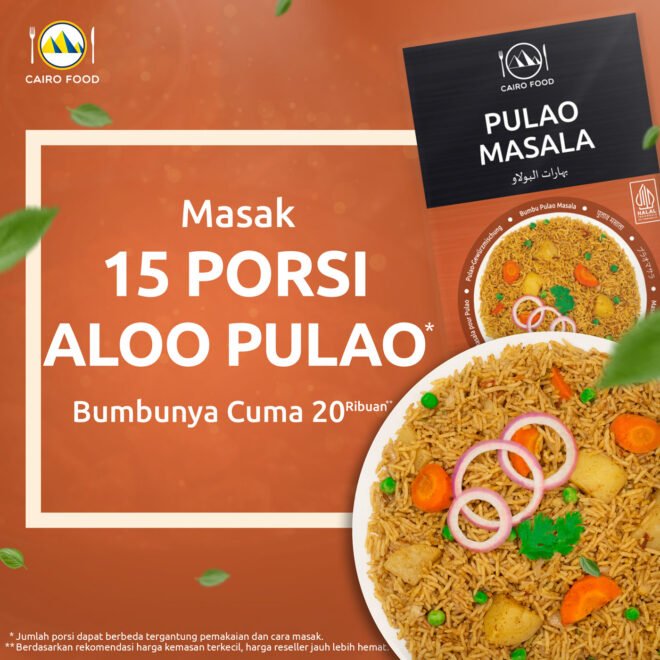Pulao Masala (Bumbu Pulao Masala)