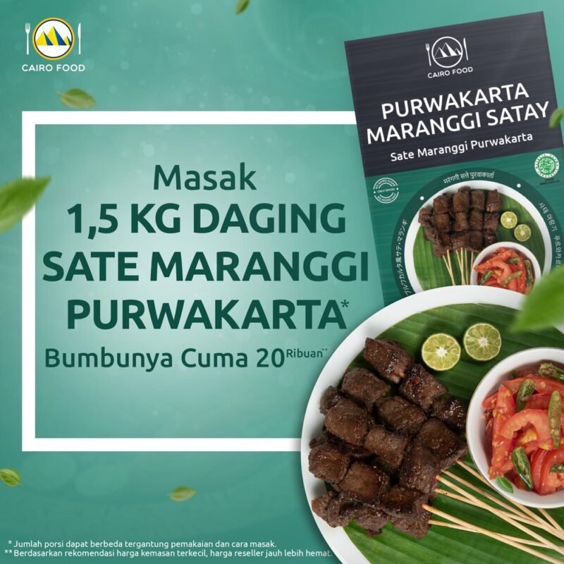 Maranggi Satay Seasoning Non Salt & Sugar Purwakarta Version (Bumbu Sate Maranggi Purwakarta Tanpa Garam & Gula)