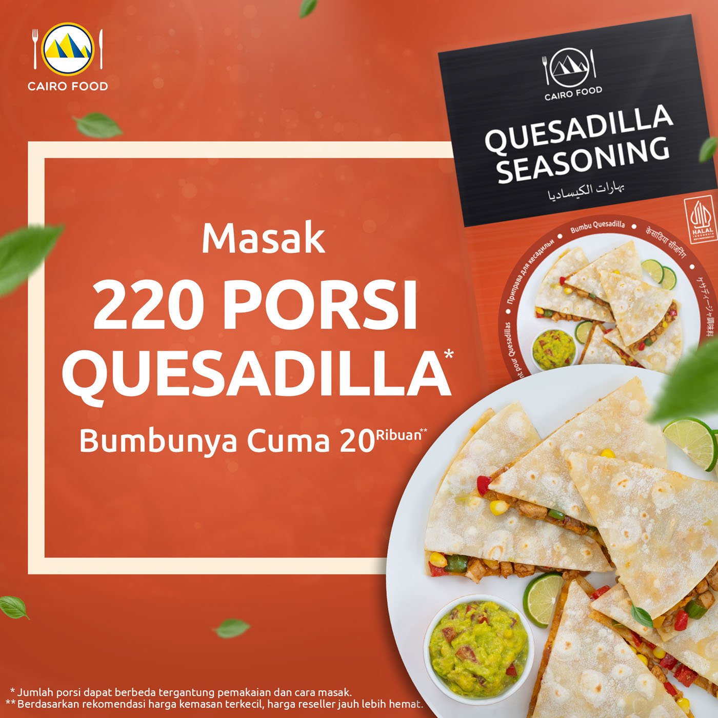 Quesadilla Seasoning (Bumbu Quesadilla)