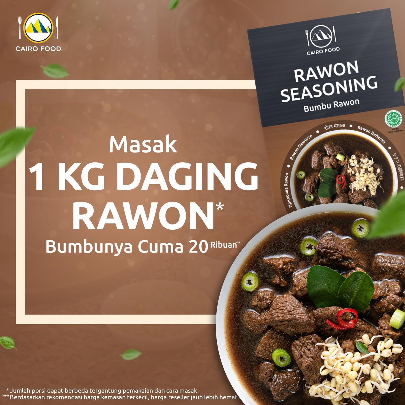 Rawon Seasoning (Bumbu Rawon)