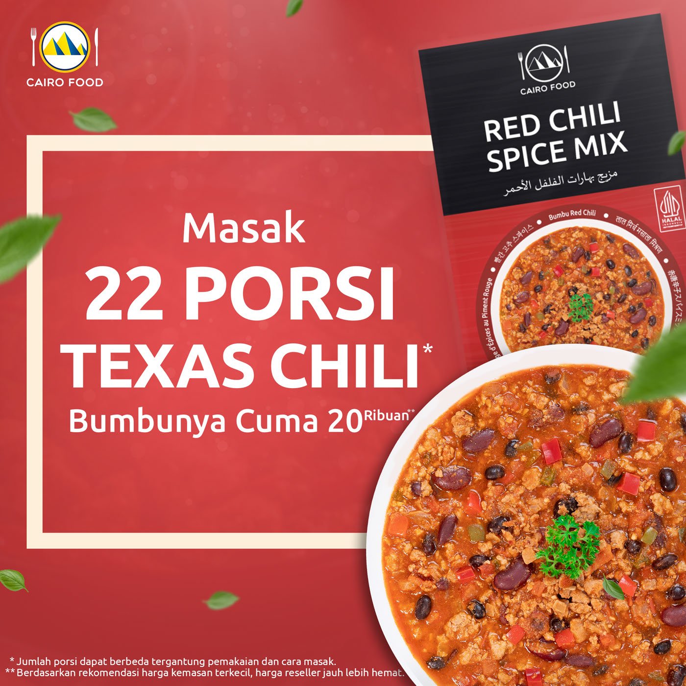 Red Chili Spice Mix (Bumbu Red Chili)