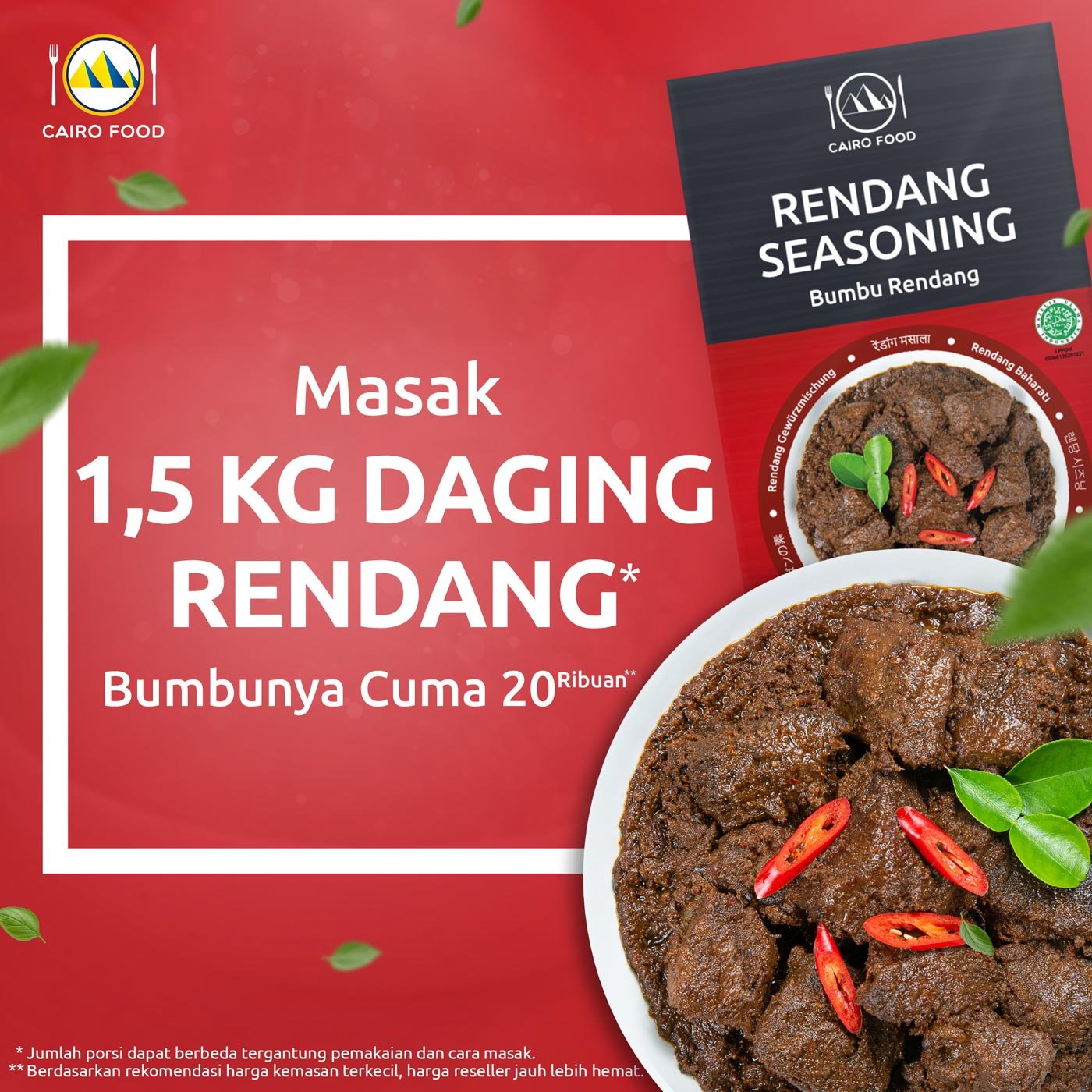 Rendang Seasoning (Bumbu Rendang) Rendang Seasoning (Bumbu Rendang)