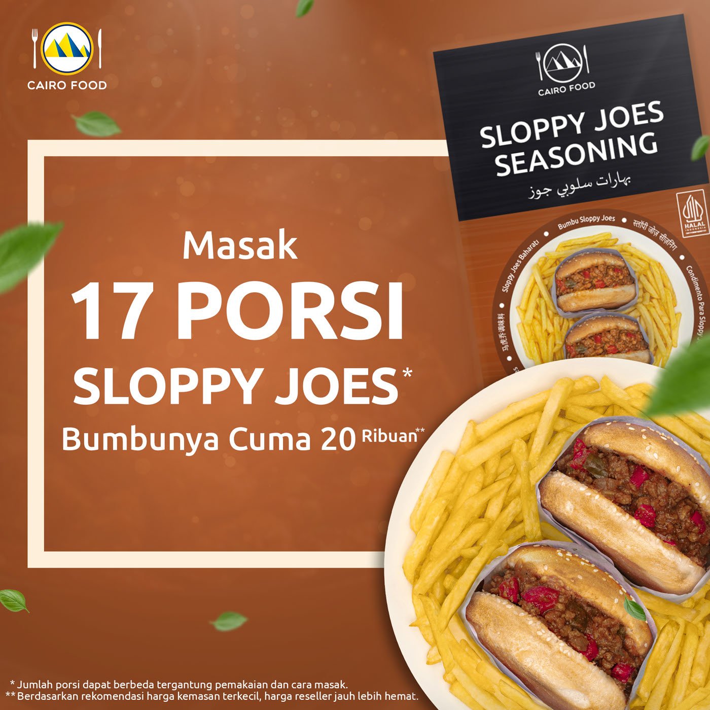 Sloppy Joes Seasoning (Bumbu Sloppy Joes)