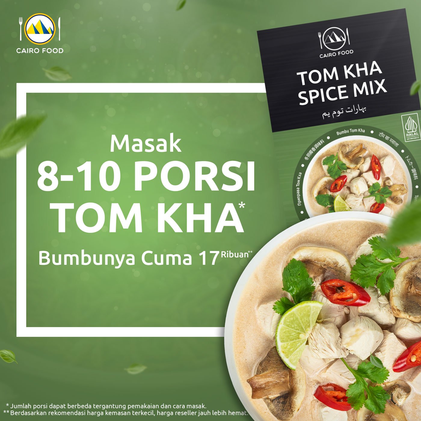 Tom Kha Seasoning (Bumbu Tom Kha)