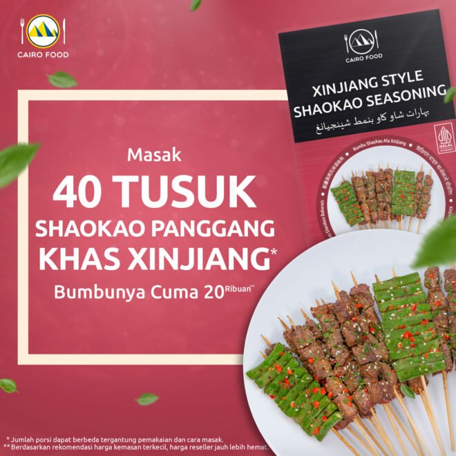 Xinjiang Style Shaokao Seasoning (Bumbu Shaokao ala Xinjiang)