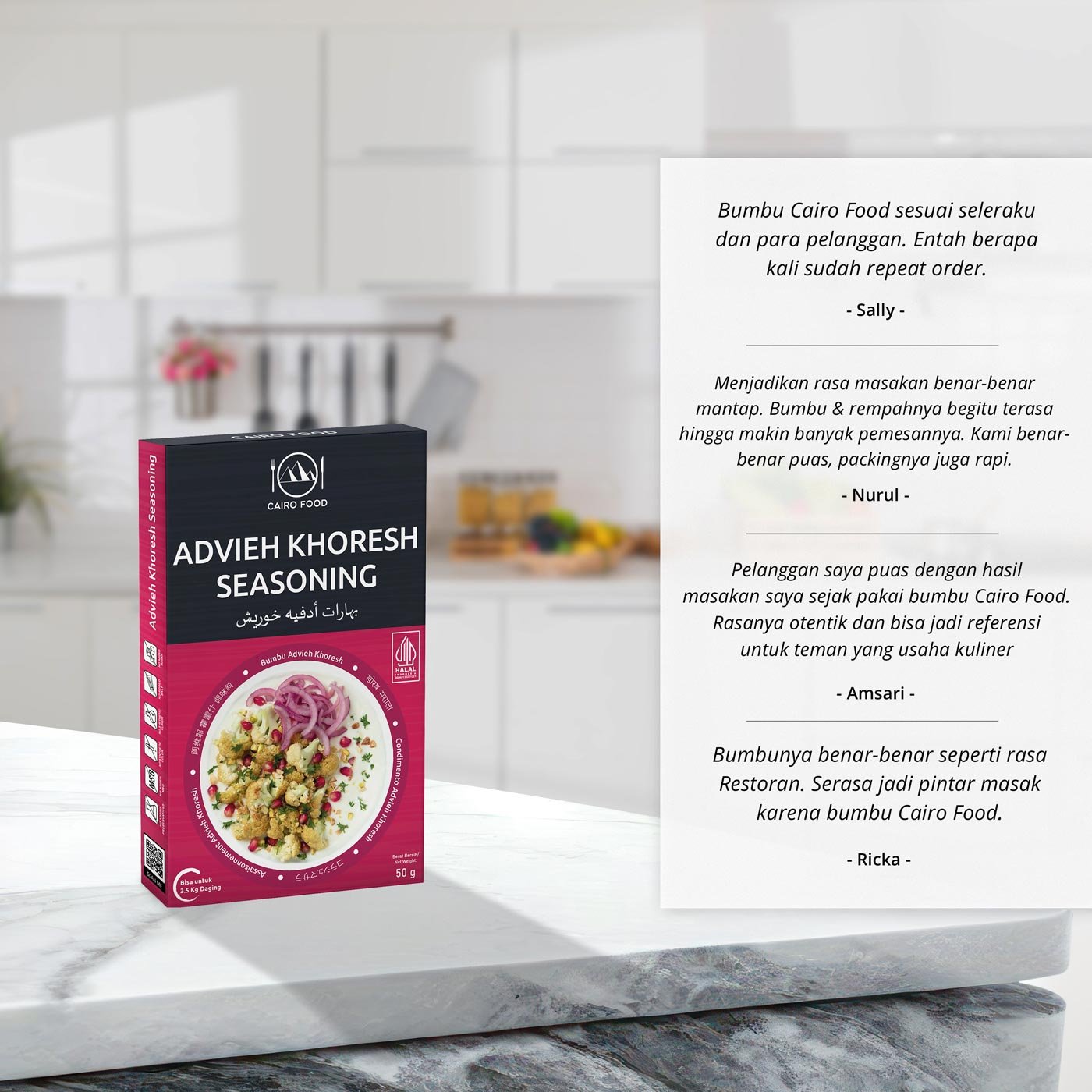 Advieh Khoresh Seasoning (Bumbu Advieh Khoresh)