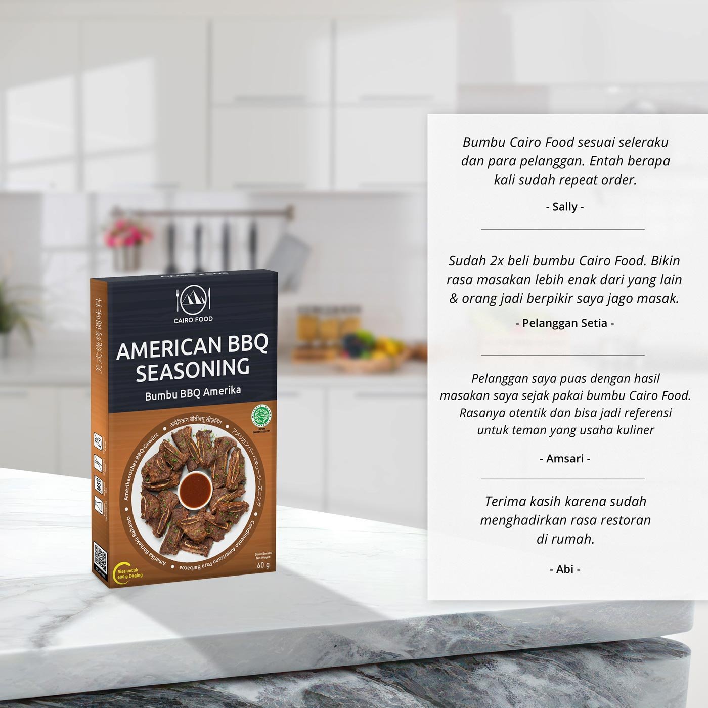 American BBQ Seasoning (Bumbu American BBQ)