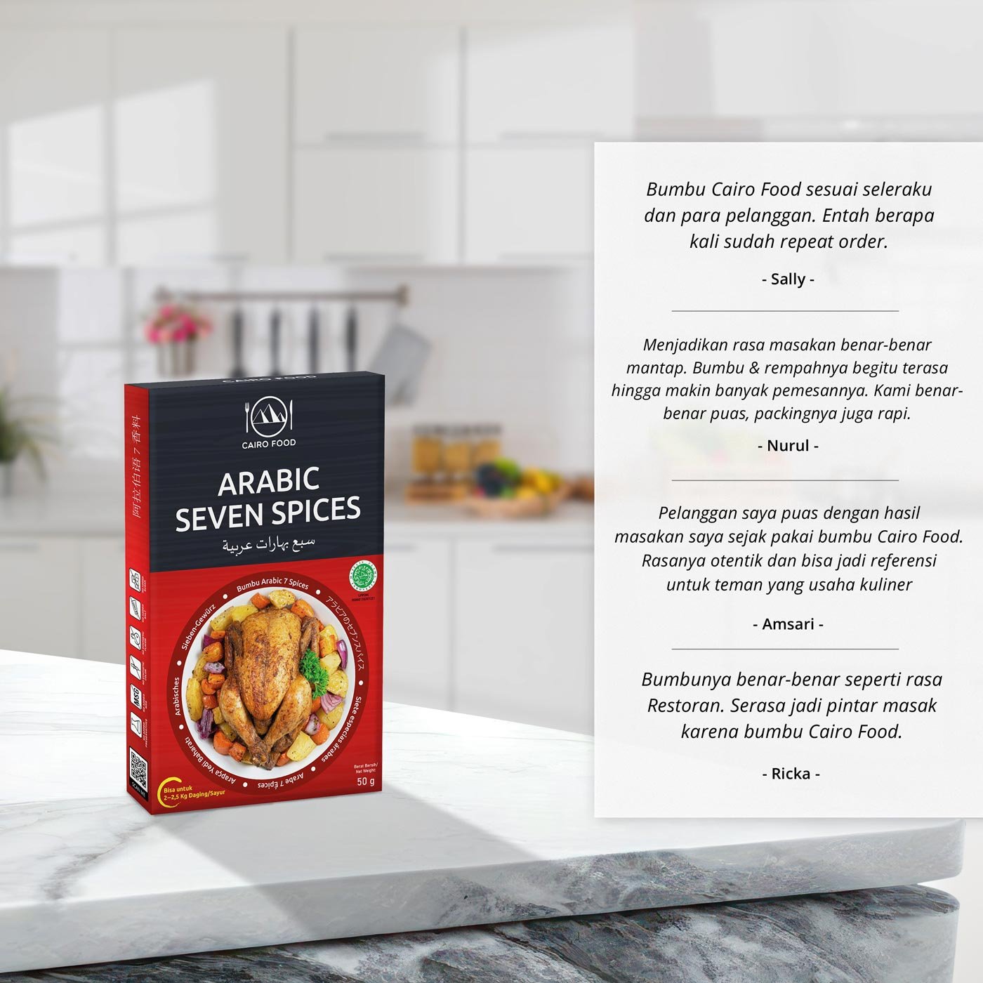 Arabic 7 Spices (Bumbu Arabic 7 Spices) Cairo Food