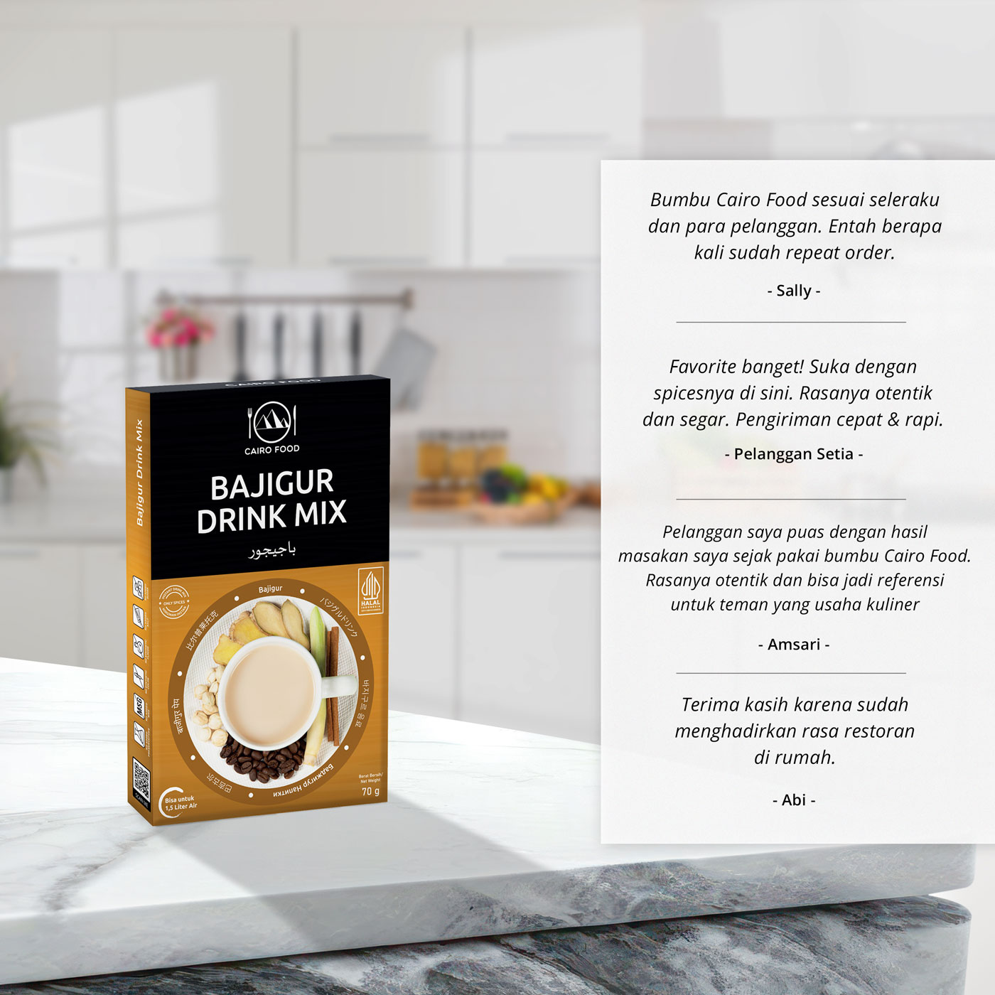 EBC Testimoni Bajigur Cairo Food