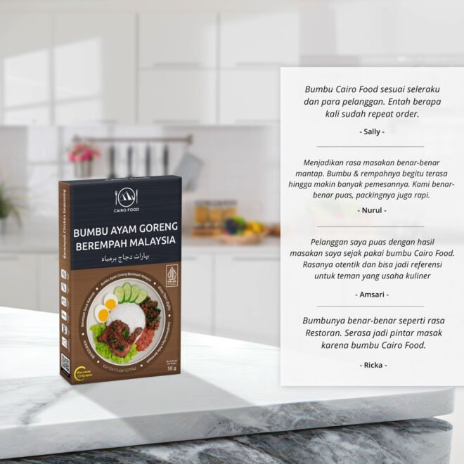Berempah Chicken Seasoning (Bumbu Ayam Goreng Berempah Malaysia)