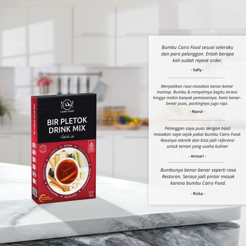 ebc testimoni bir pletok Bubuk Bir Pletok Drink Mix Cairo Food