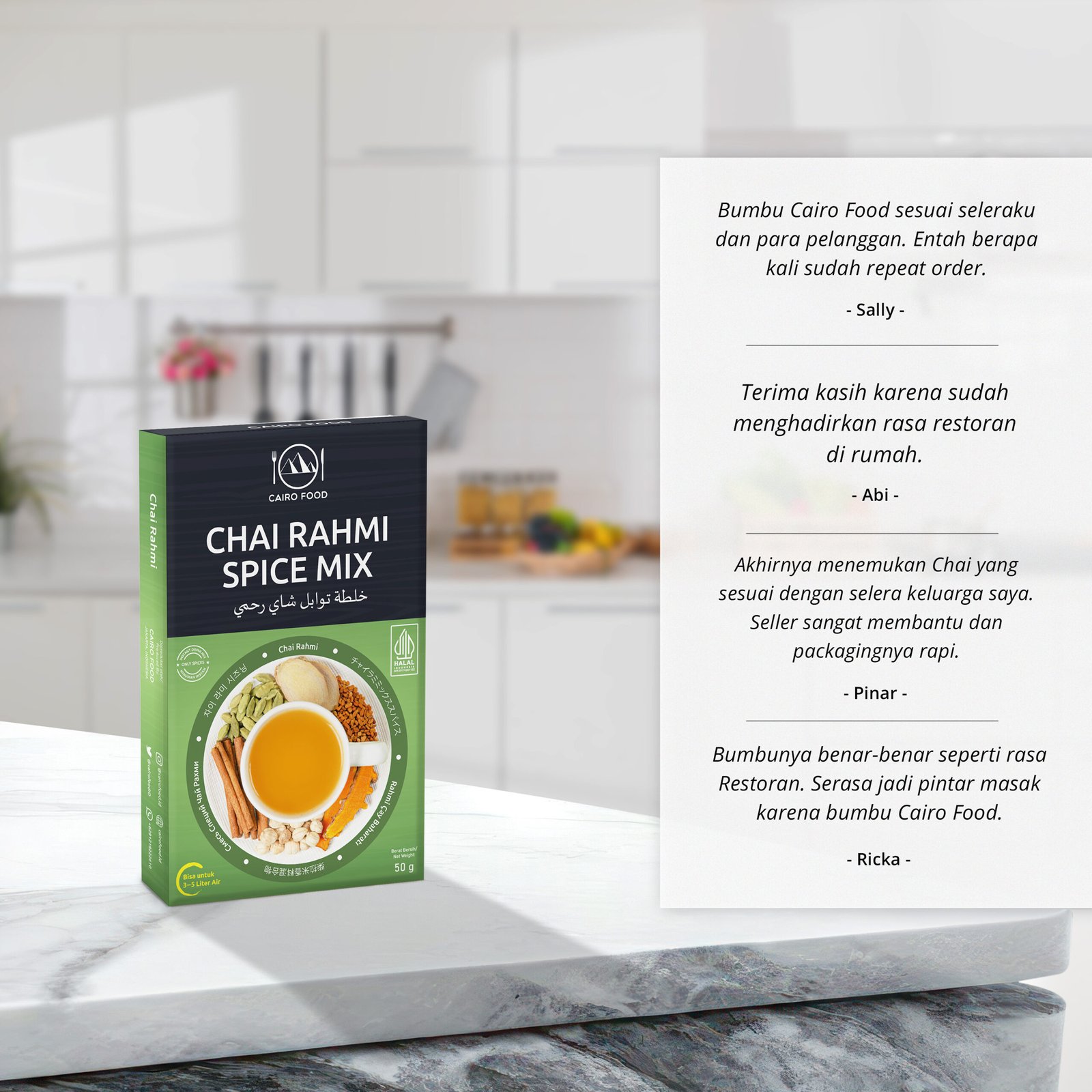 Bumbu Chai Rahmi Cairo Food