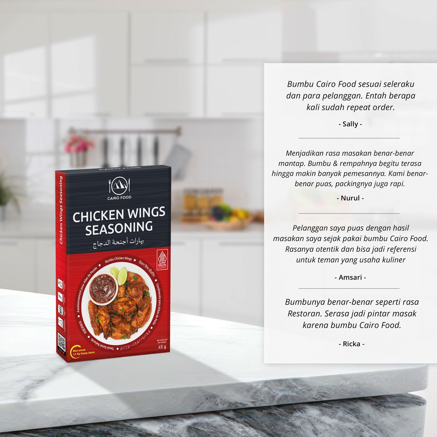 Chicken Wings Seasoning (Bumbu Chicken Wings)