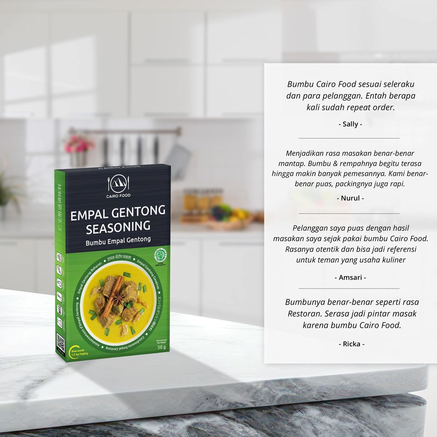 Empal Gentong Seasoning (Bumbu Empal Gentong)