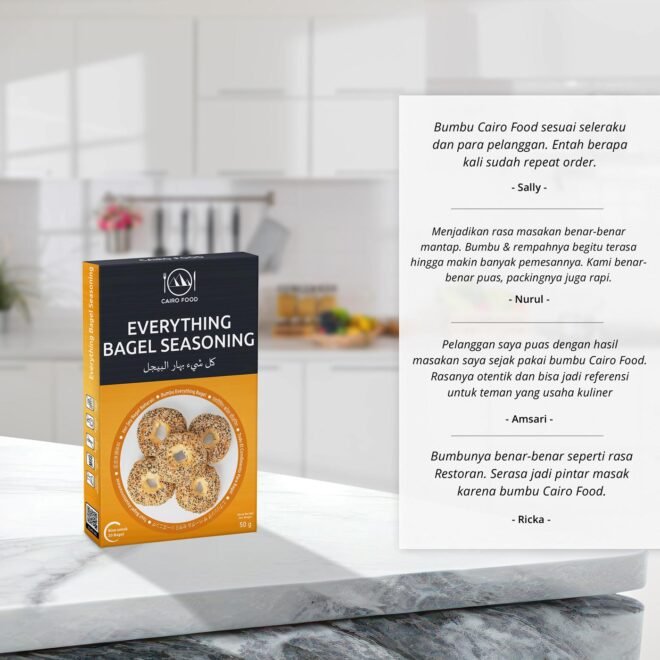 Everything Bagel Seasoning (Bumbu Everything Bagel)