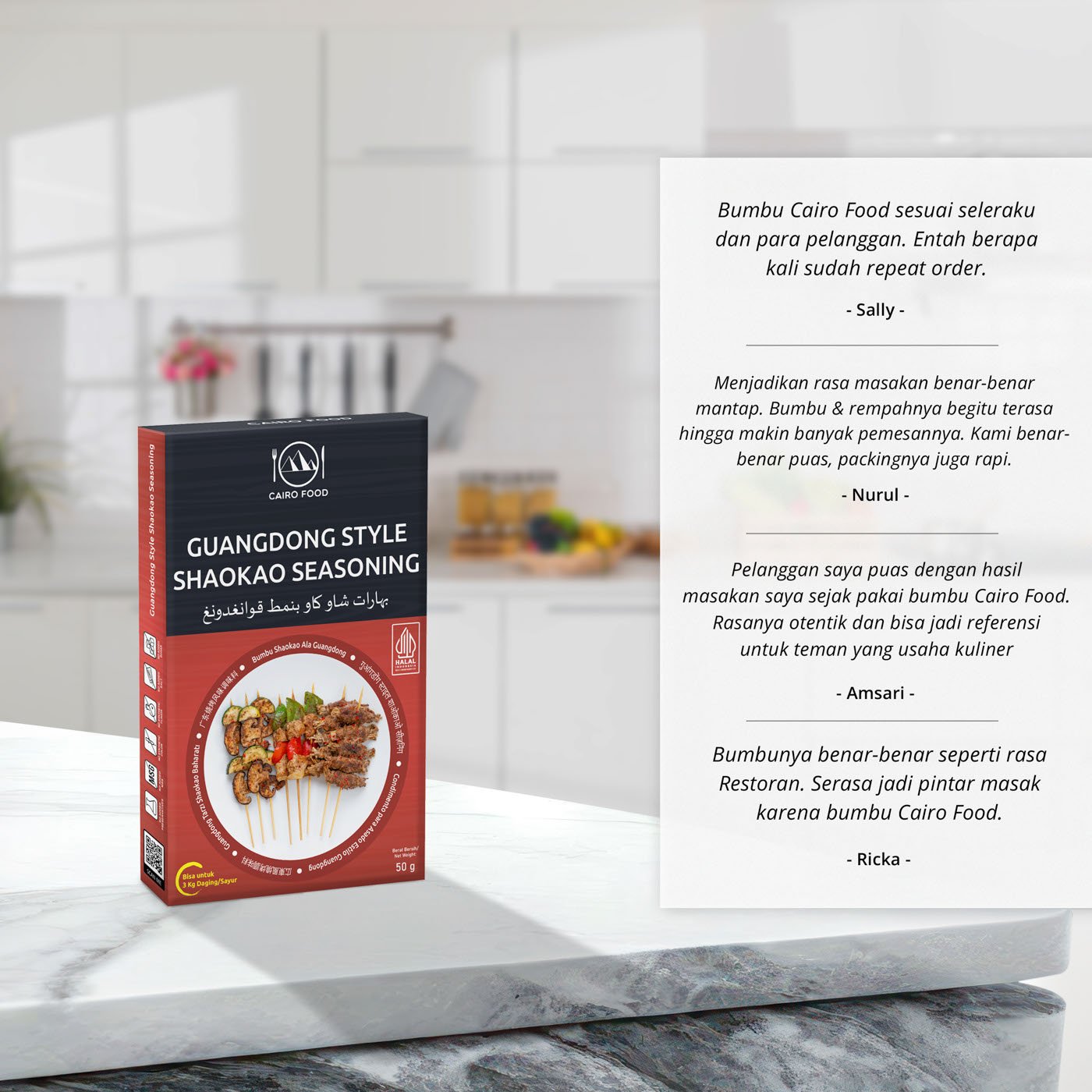 Guangdong Style Shaokao Seasoning (Bumbu Shaokao ala Guangdong)