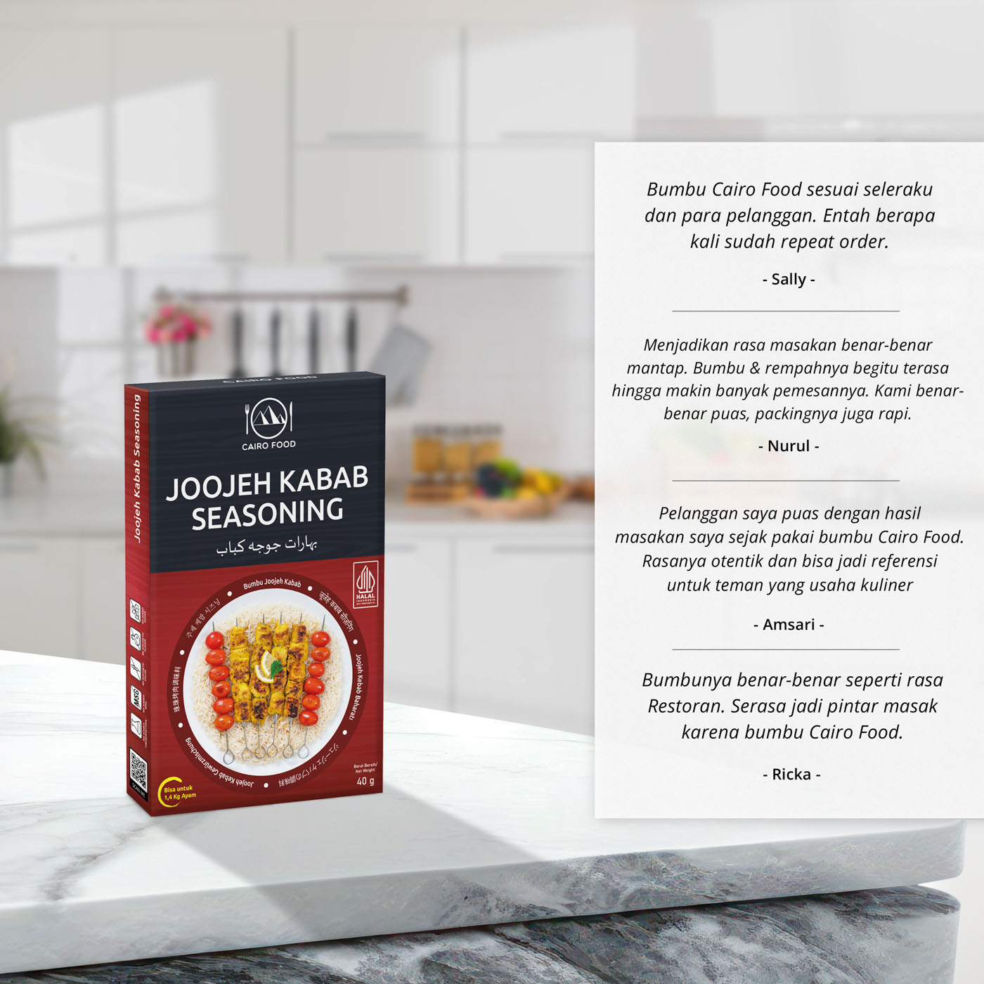 Joojeh Kabab Seasoning (Bumbu Joojeh Kabab)
