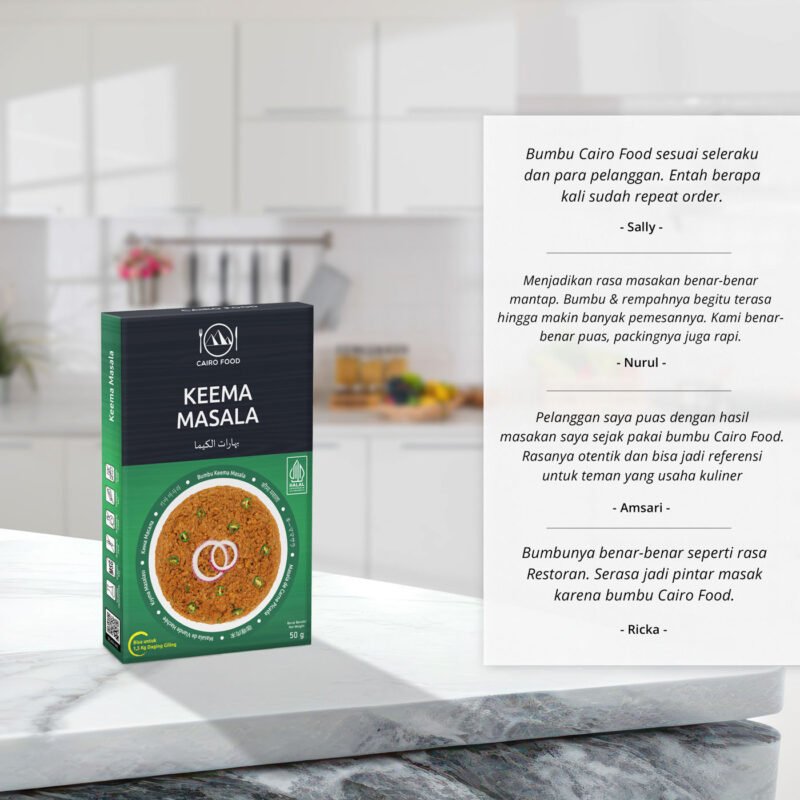 Keema Masala (Bumbu Keema Masala)