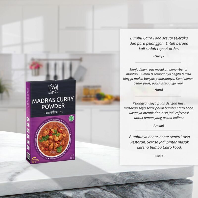 Madras Curry Powder (Bumbu Kari Madras)