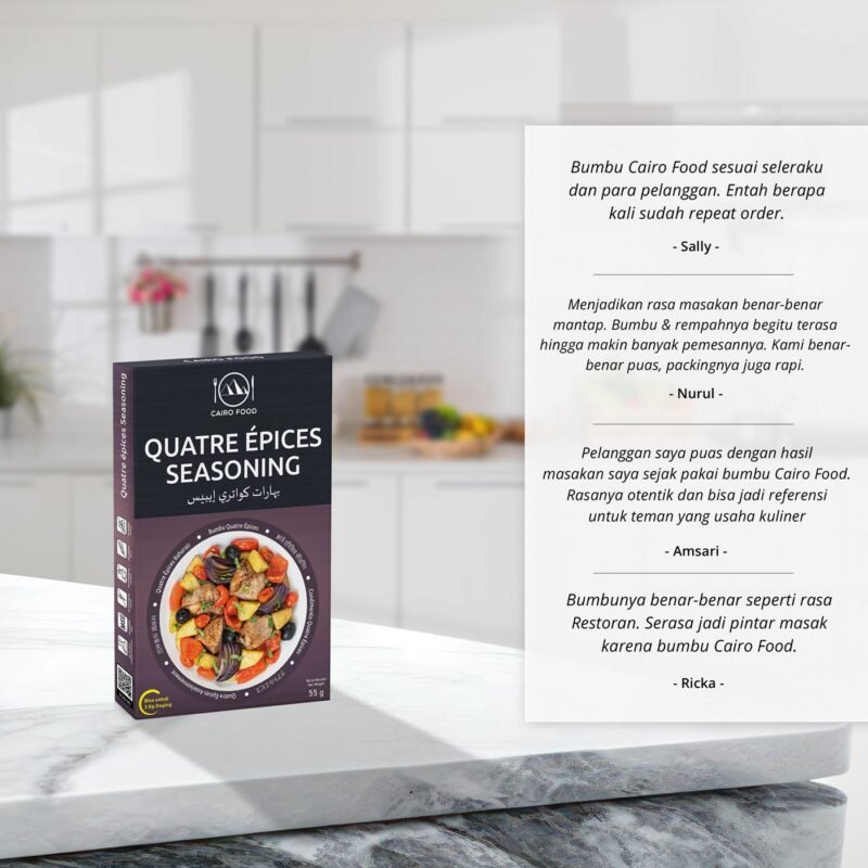 Empty marble stone table on blurred kitchen background