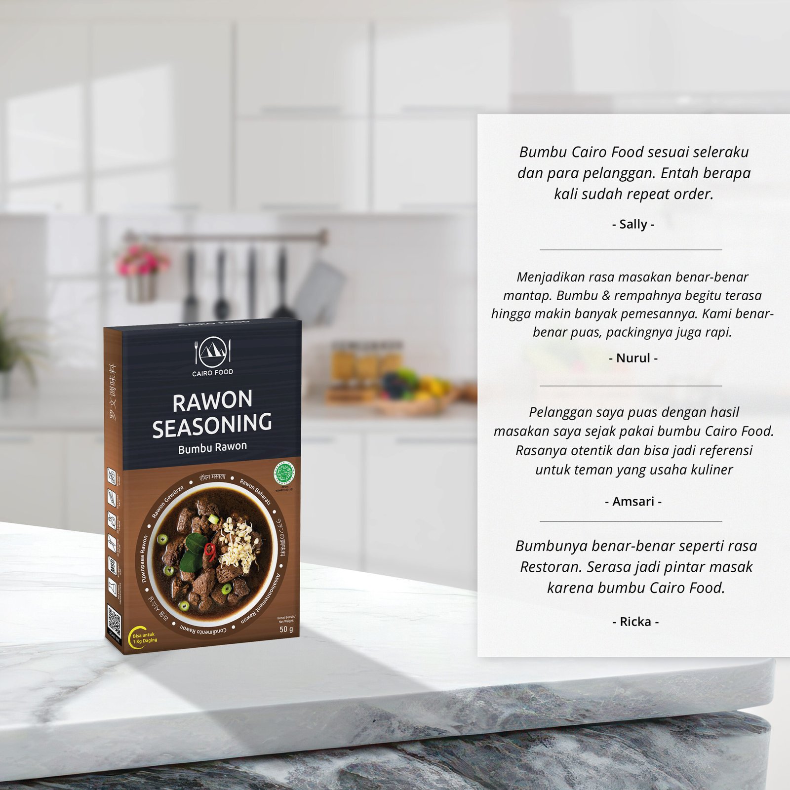 Rawon Seasoning (Bumbu Rawon)