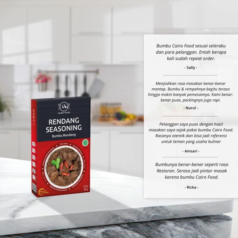 Rendang Seasoning (Bumbu Rendang)