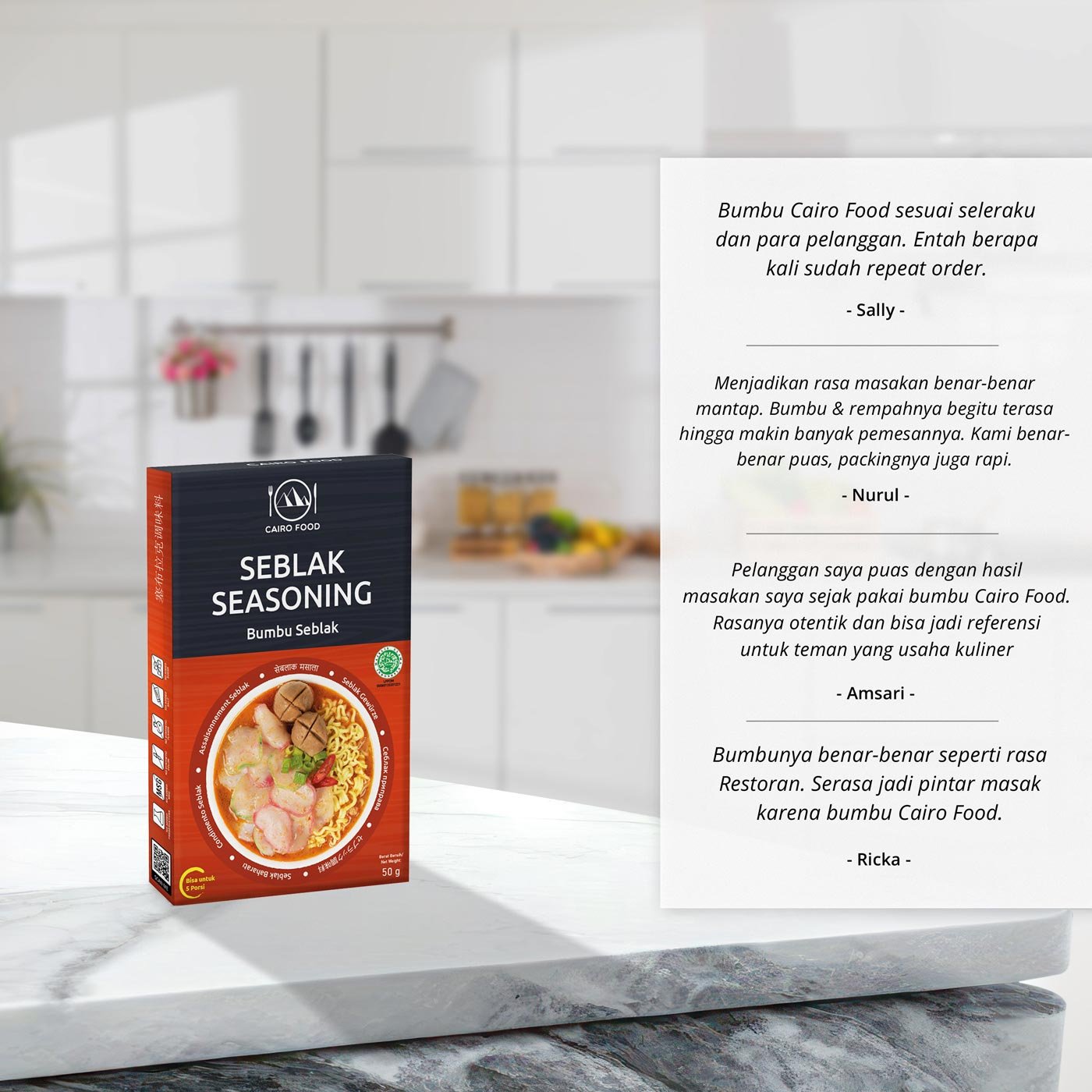 Seblak Seasoning (Bumbu Seblak)