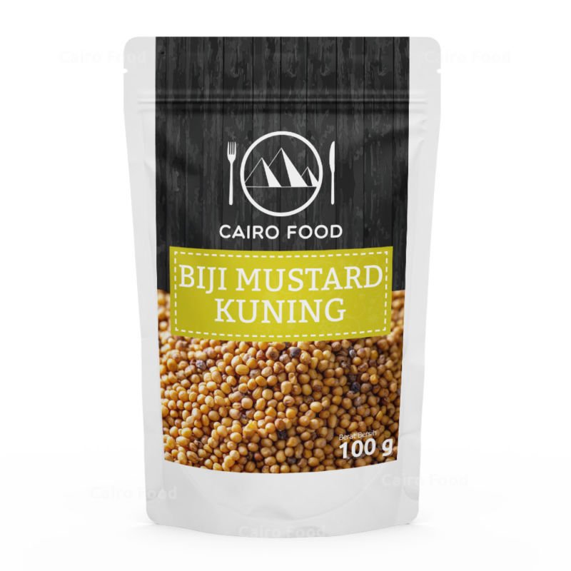 Jual Biji Mustard Kuning Cairo Food