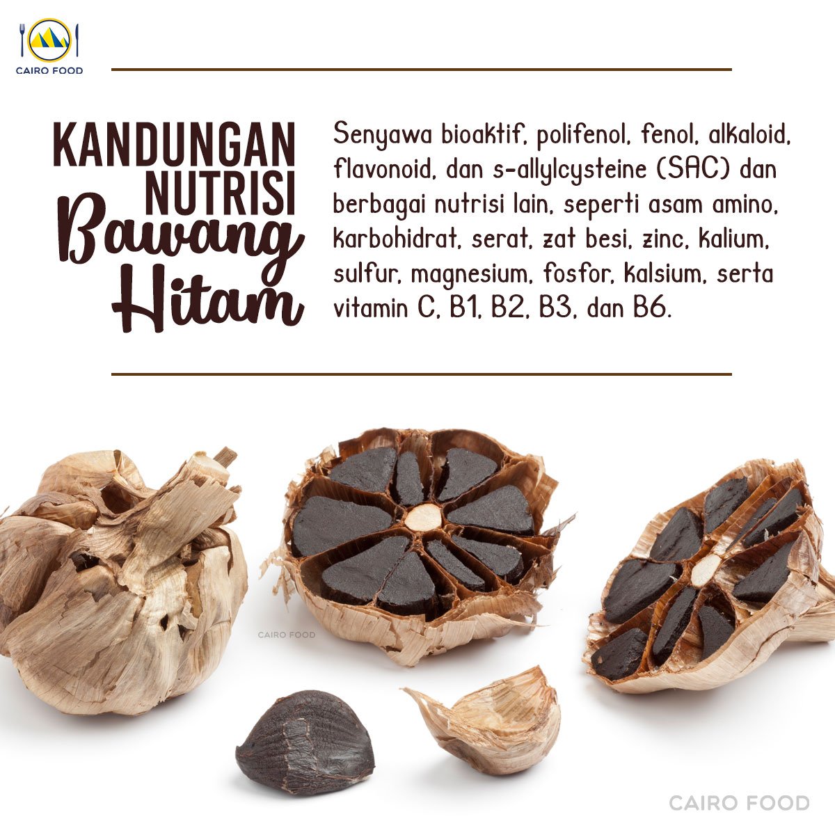 kandungan nutrisi bawang hitam