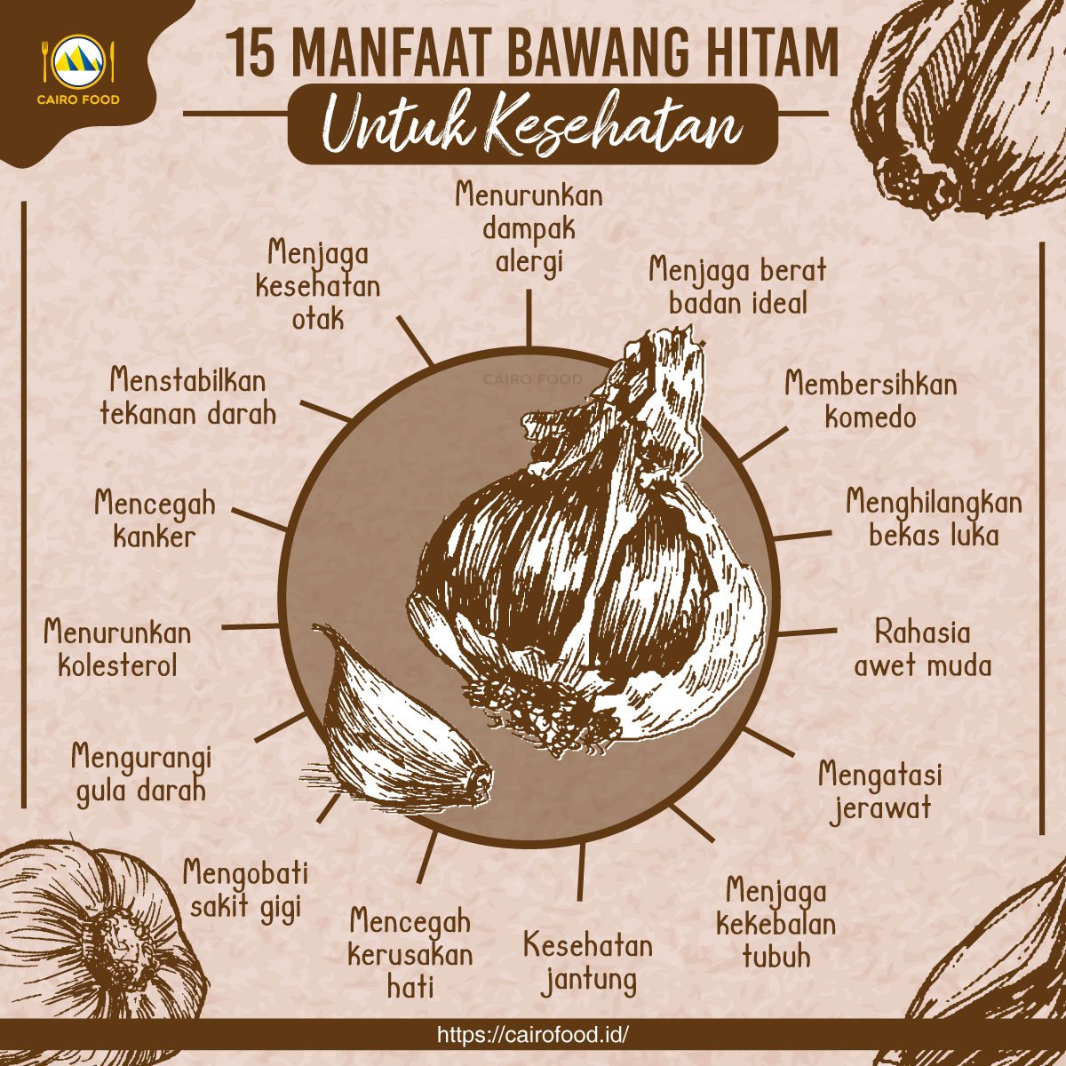 manfaat bawang hitam