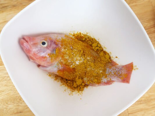 marinate ikan