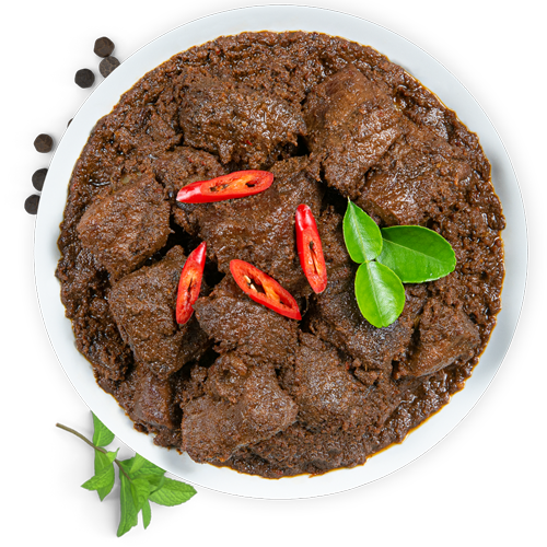 porsi bumbu rendang seasoning